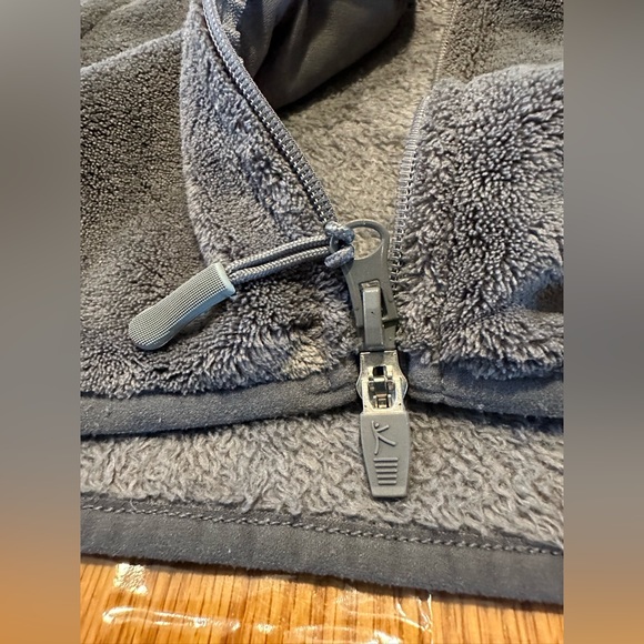 Danskin Now Fleece Zip Up Jacket Super Soft Plus X-Large 16/18 Grey - Picture 16 of 16